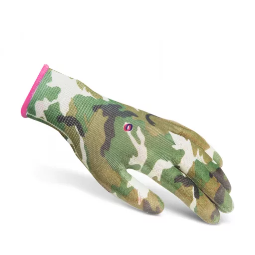 Mintás kerti kesztyű XS 1 pár