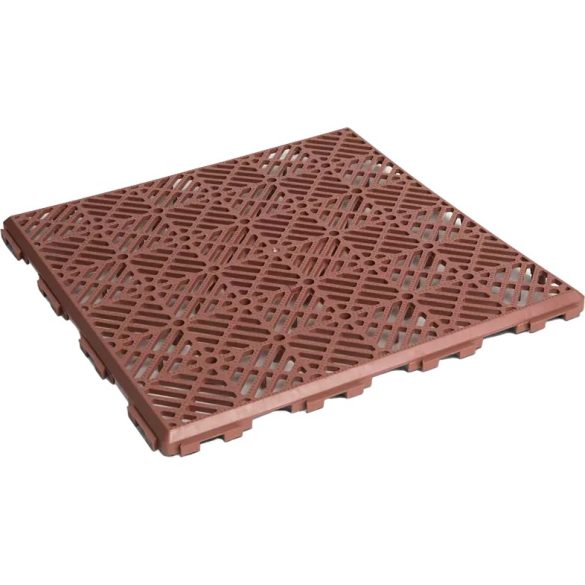 Járólap műanyag teraszburkolat, járdalap 30x30 cm 5db-os szett