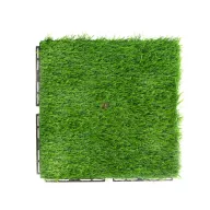 Műfű terasz és padlóburkolat 30x30 cm 6 db-os csomag