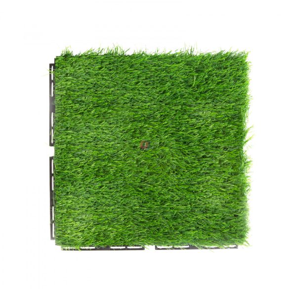Műfű terasz és padlóburkolat 30x30 cm 6 db-os csomag