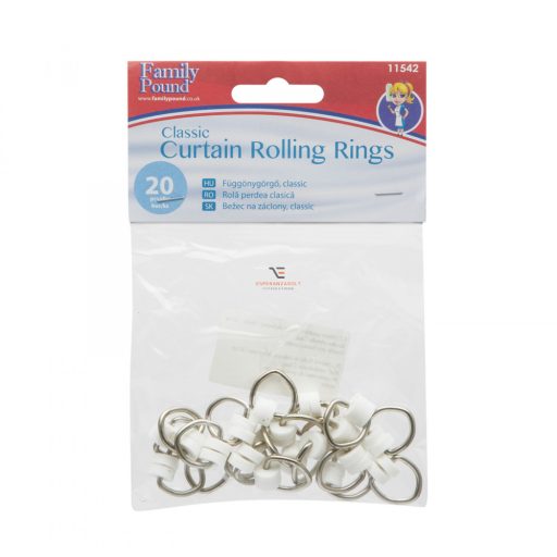 Függönygörgő klasszikus 20 db / csomag