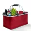 Thermo összecsukható bevásárlókosár - 49 x 28 x 25 cm - 21 L - piros