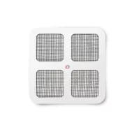   Szúnyogháló javítófolt - 10 x 10 cm - fekete - 4 db / csomag