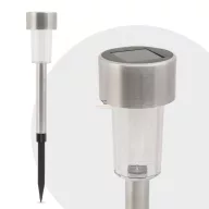 LED-es kültéri szolár lámpa 190 x 45 mm fém