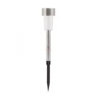 LED-es kültéri szolár lámpa 190 x 45 mm fém
