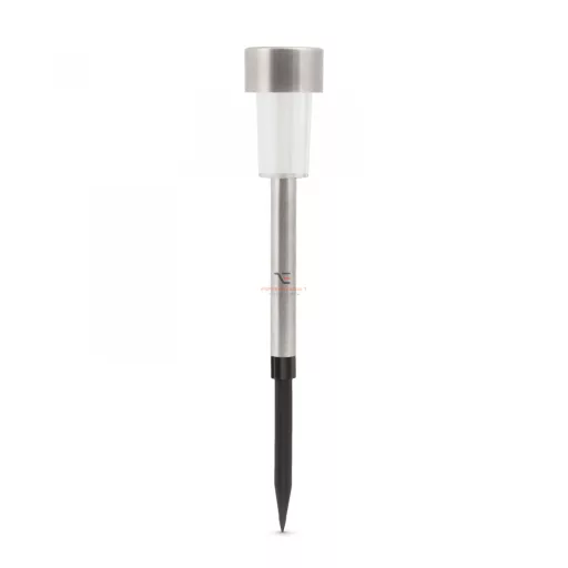 LED-es kültéri szolár lámpa 190 x 45 mm fém