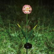   Napelemes Hortenzia kerti lámpa - 2 féle - 25 melegfehér LED -- 65 cm