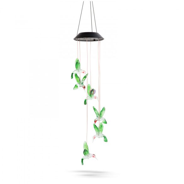 Kolibri szolár lámpa felakasztható színes LED 78 cm