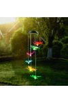 Pillangó szolár lámpa felakasztható színes LED 78 cm