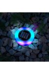 Napelemes kerti lámpa leszúrható színváltó, RGB 10,5 cm "UFO"