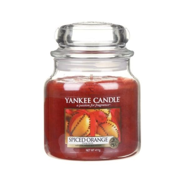 Közepes illatgyertya üvegben Spiced Orange Yankee