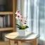 Műnövény dekoráció - orchidea - 3 féle - 37 cm