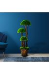 Műnövény dekoráció - gömb buxus fa - 90 cm