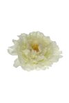 Selyemvirág Pünkösdi rózsa fej fehér