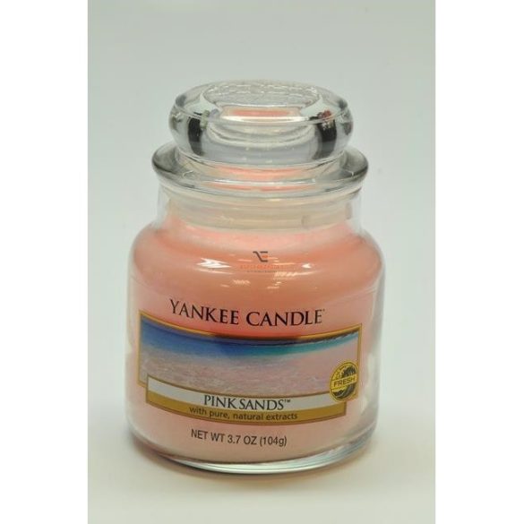 Yankee Candle® Gyertya kis üvegben Pink Sands 9x6,5cm