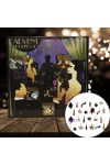 Luxury Adventi naptár "Midnight Coctail" kézműves üveg díszekkel