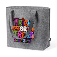   Prémium Egyedi neves Halloweeni Táska "Trick or treat" 42 cm