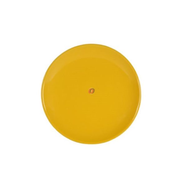 Kistányér kerámia 21cm sárga