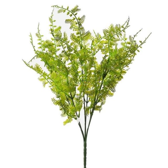 Selyemvirág páfrány csokor 40cm zöld