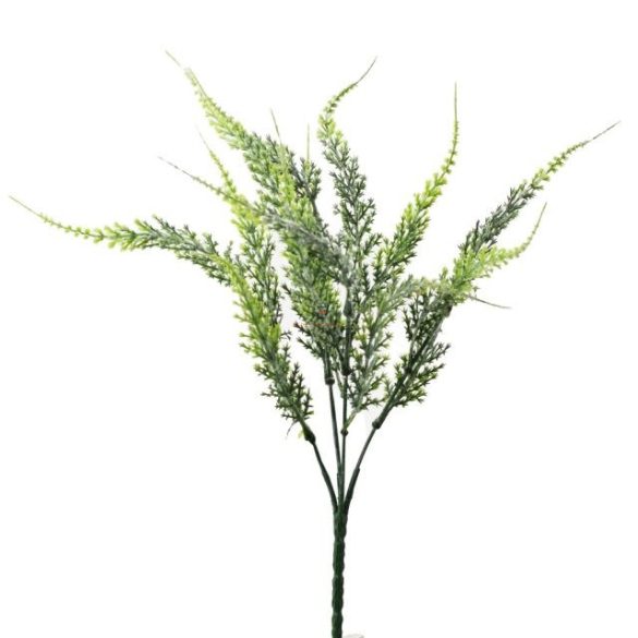 Selyemvirág fantázia zöld növény 30cm zöld
