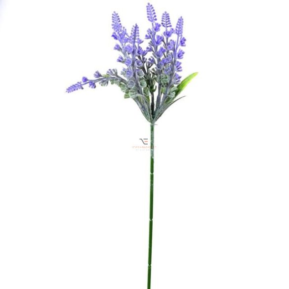 Selyemvirág levendula csokor 33 cm lila 6 db-os szett