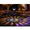 XL Leszúrható szolár lámpa melegfehér + színváltó RGB SMD LED - fekete - 53 x 11,4 cm