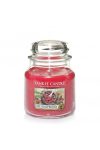 Yankee Candle® Gyertya közepes üvegben Red Raspberry 14x10cm