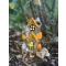 LED világítású kerámia Szellemkastély – Halloween dekor, 13 cm<