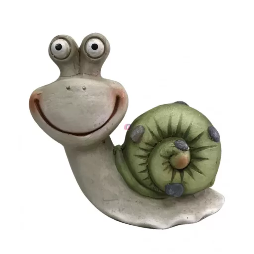 Prémium kerti csiga figura 12 cm