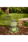 Prémium kerti béka figura mosolygó 11 cm