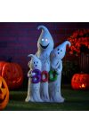 XL Kültéri LED Dekoráció – Világító Szellemek „BOO” Felirattal 66,3 cm