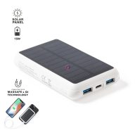 Napelemes Powerbank USB+ Magsafe / QI funkcióval 8000Mah Napelemes Powerbank USB+ Magsafe / QI funkcióval 8000Mah