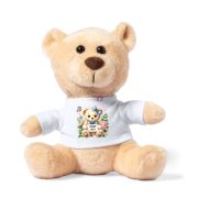 Egyedi fényképes Plüss Maci 16 cm, krém