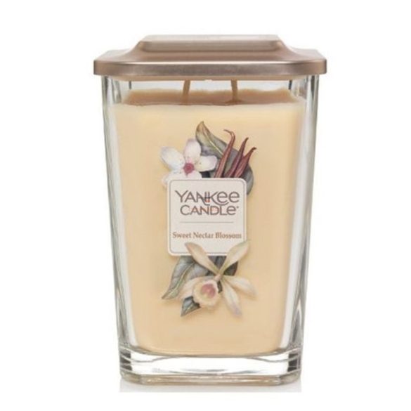 Nagy illatgyertya üvegben Sweet Nectar Blossom Yankee