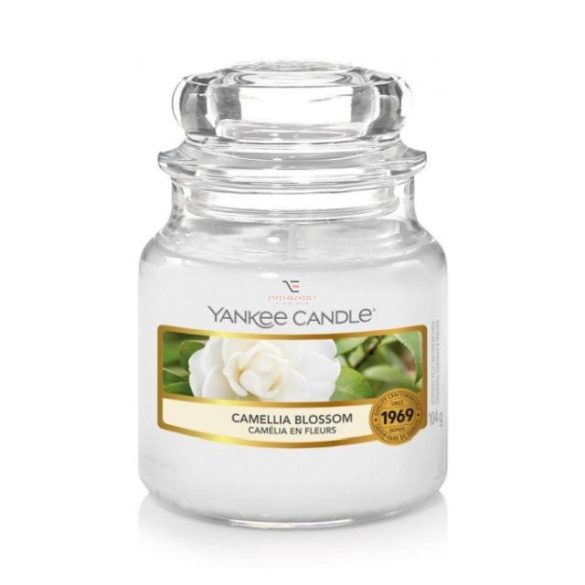 Nagy illatgyertya üvegben Camellia Blossom Yankee