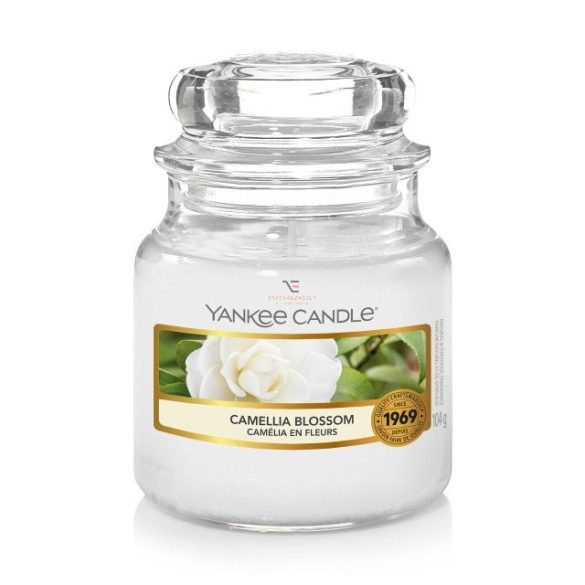 Kis illatgyertya üvegben Camellia Blossom Yankee