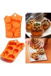 Halloween Szilikon Sütőforma – Tökéletes Őszi Süteményekhez! 23 x 17 x 3 cm