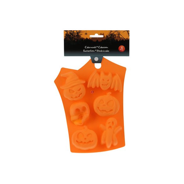 Halloween Szilikon Sütőforma – Tökéletes Őszi Süteményekhez! 23 x 17 x 3 cm