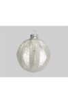 Gömbdísz üveg 14cm antik pezsgő matt 12 db-os Karácsonyfa gömb