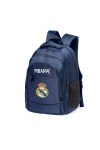 Prémium Real Madrid Iskolatáska személyre szabható, egyedi névvel "MBAPPÉ" Sötét kék