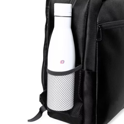 Real Madrid Iskolatáska, személyre szabható egyedi névvel, Fekete