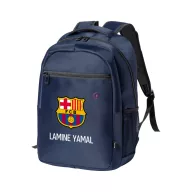   Barcelona Iskolatáska, személyre szabható egyedi névvel, Sötétkék