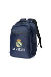 Real Madrid Iskolatáska, személyre szabható egyedi névvel, Sötétkék