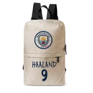   Manchester City hátizsák személyre szabható egyedi névvel és számmal Bézs "Haaland"