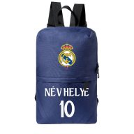   Real Madrid hátizsák személyre szabható egyedi névvel és számmal sötétkék