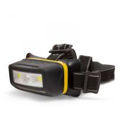   Fejlámpa Li-ion akkumulátorral mozgásérzékelővel 4 db COB LED-del