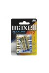Tartós Ceruza elem Alkaline - AA  4+2 ajándék Maxell