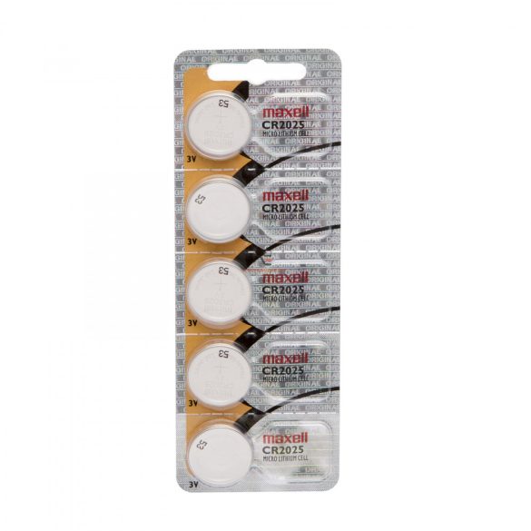 Gombelem CR 2025 Li • 3 V 5 db/bliszter