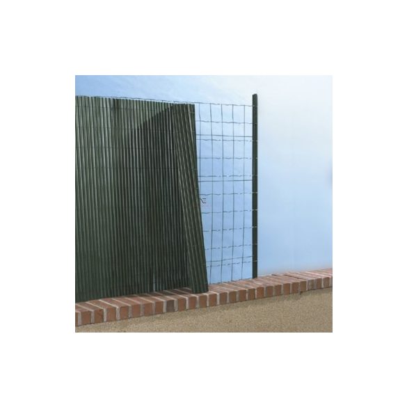 Prémium Műnád kerítés 1x3m zöld ovális profilú