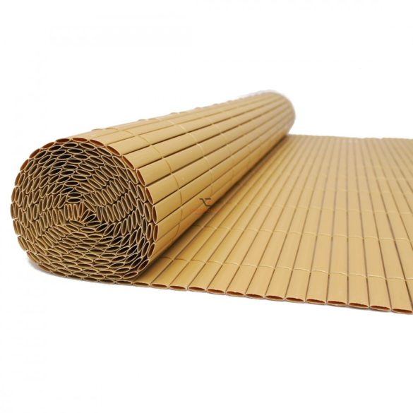 Prémium Műnád kerítés 1x3m bambusz ovális profilú